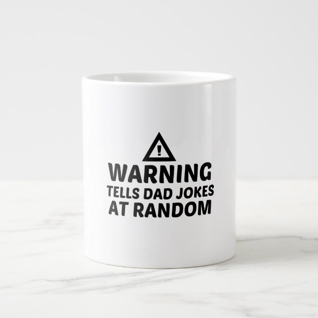 CANECA DE CAFÉ GRANDE CONTÁ PIADAS DE PAI EM ALEATORA (Frente)