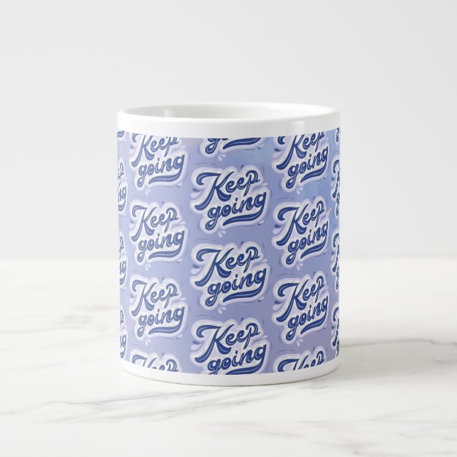 Caneca De Café Grande Continue (Frente)