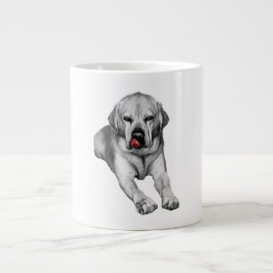 Caneca De Café Grande Conversor de outono com um Lick