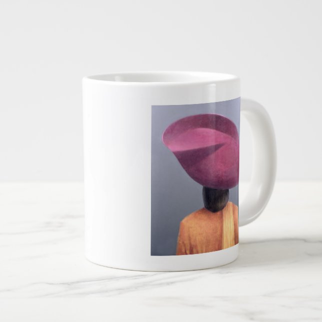 Caneca De Café Grande Convidado de Casamento (Frente Esquerda)