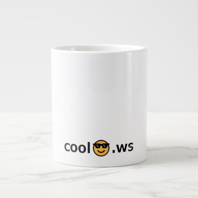 Caneca De Café Grande cool (Frente)