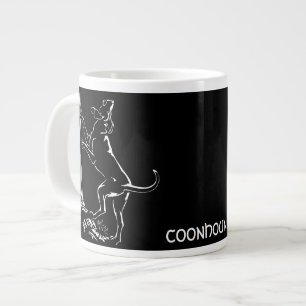 Caneca De Café Grande Coonhound Dog Café Mug Taça Personalizada de Cã