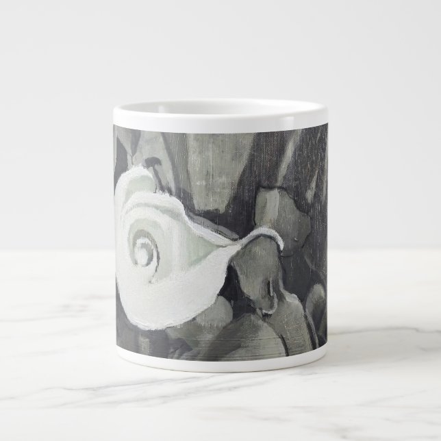 Caneca De Café Grande Copa Calla-Lily (Frente)