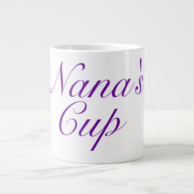 Caneca De Café Grande Copa do Café da Nana (Frente)
