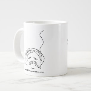 Caneca De Café Grande Copo de Café "Safety First" de Dan