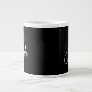 Caneca De Café Grande Coração, Amor, Dia de os namorados De Mulheres E R