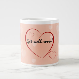 Caneca De Café Grande Corações Bem-sucedidos