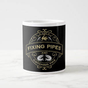 Caneca De Café Grande Correção de Pipes e Captura de Pique
