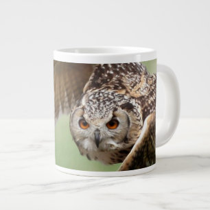 Caneca De Café Grande Coruja De Águia Em Voo