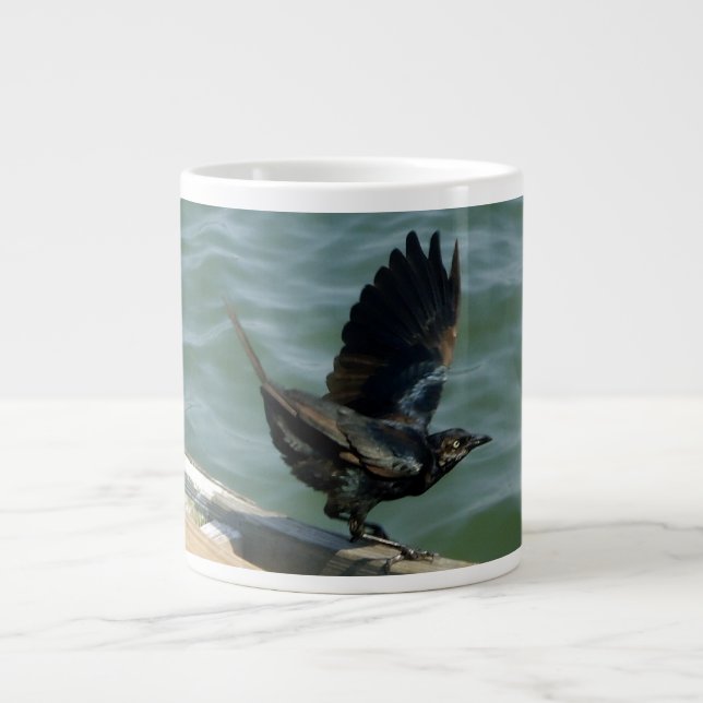 Caneca De Café Grande Corvo (Frente)