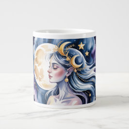 Caneca De Café Grande Cosmic goddess