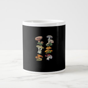 Caneca De Café Grande Cottagecore Cogumelos Goblincore Estética Cogumelo