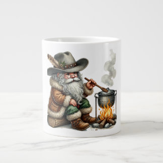 Caneca De Café Grande Cowboy Gnomo Mug Specialty Mug