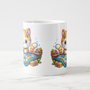 Caneca De Café Grande Cozinha-de-gata-gata