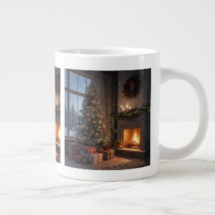 Caneca De Café Grande Cozy Christmas Eve Mug
