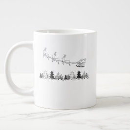 Caneca De Café Grande Cozy Lodge Christmas Mug – Warm Winter Cocoa Cup