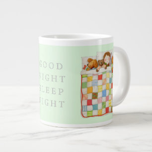 Caneca De Café Grande COZY QUILT Big Mug - Verde