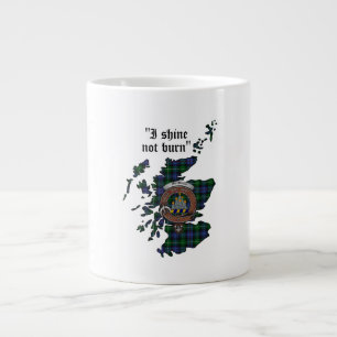 Caneca De Café Grande Crachá MacKenzie Clan Jumbo Mug