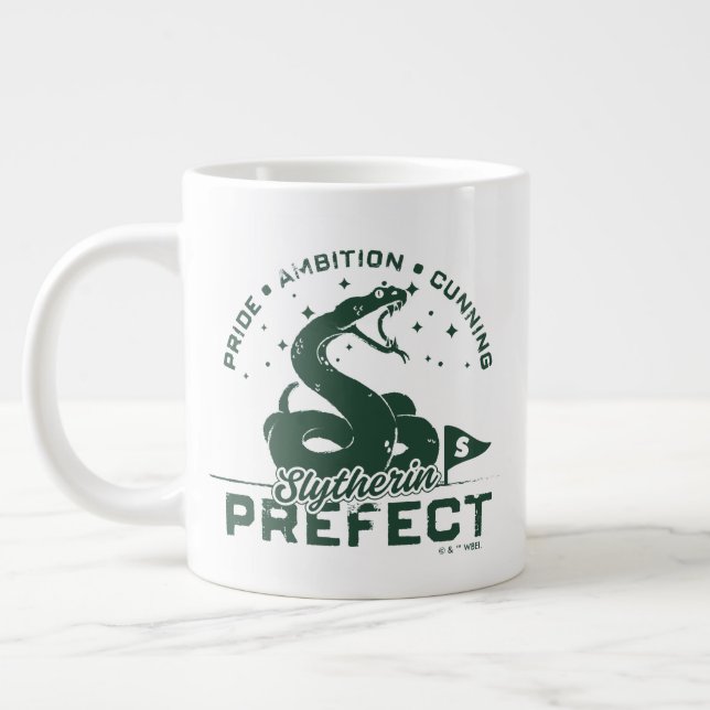 Caneca De Café Grande CRACHÁ Prefeito SLYTHERIN™ (Esquerda)