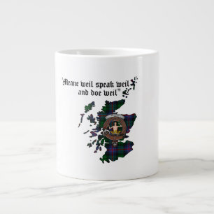 Caneca De Café Grande Crachá Urquhart Clan Jumbo Mug