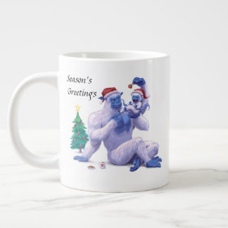 Caneca De Café Grande Craig e Ellie Giant Christmas Coffee Mug