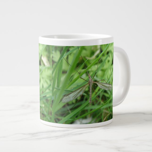 Caneca De Café Grande Crane Fly Mug (Frente Esquerda)