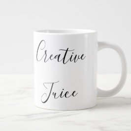 Caneca De Café Grande Creative Juice
