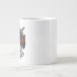 Caneca De Café Grande Crest Internacional dos Templários Jumbo 20oz 2