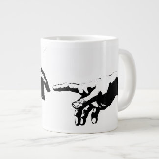 Caneca De Café Grande Criação de Adão