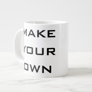 Caneca De Café Grande Crie seu