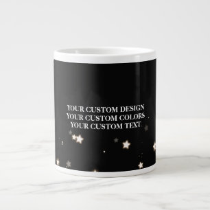 Caneca De Café Grande Crie seu personalizado personalizado