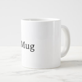 Caneca De Café Grande Crie Seu Próprio Jumbo