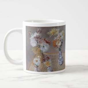 Caneca De Café Grande Crisântemos por Gustave Caillebotte