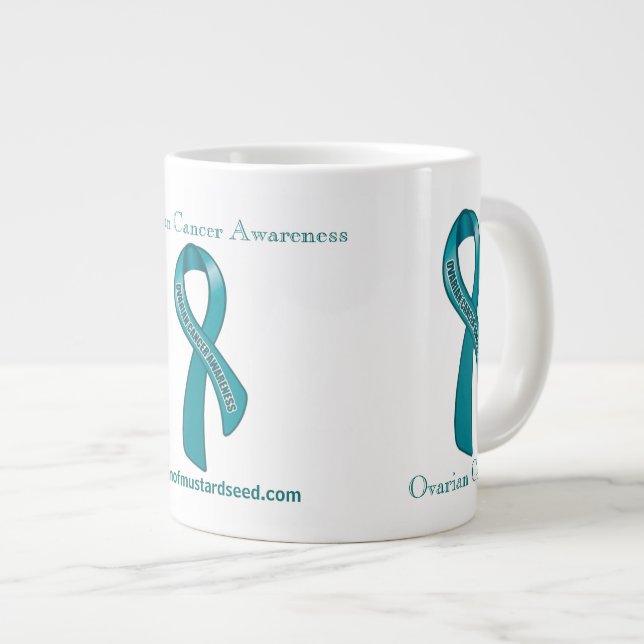 Caneca De Café Grande cristão (Frente Esquerda)