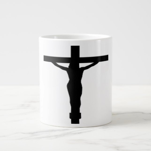 Caneca De Café Grande Cristo JESUS (Frente)