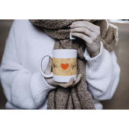 Caneca De Café Grande Crochet é o Life Mug