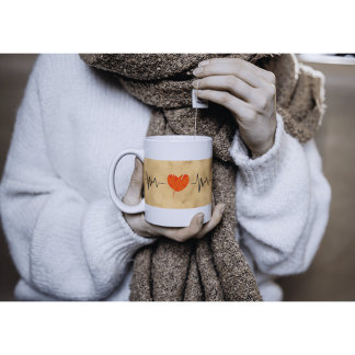 Caneca De Café Grande Crochet é o Life Mug