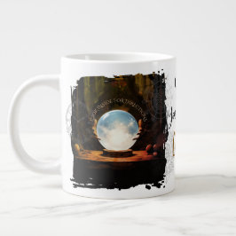 Caneca De Café Grande Crystal Ball Halloween Giant Coffee Mug