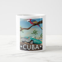 Cuba vintage retro Viagem impressão