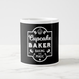 Caneca De Café Grande Cupcake Master Baker