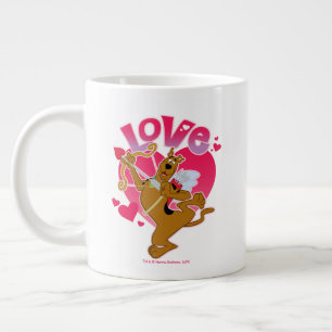 Caneca De Café Grande Cupido Scooby-Doo - Amor