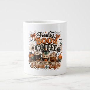 Caneca De Café Grande Cute Fantasmagórico Amante de Café Halloween