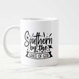 Caneca De Café Grande Cute Southern word art 