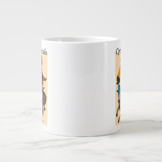 Caneca De Café Grande Cycling sistahs