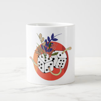 Caneca De Café Grande Dados no Universo Paralelo