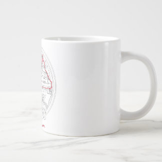 Caneca De Café Grande Daintree RainForest