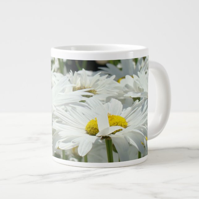 Caneca De Café Grande DAISY Jumbo Grandes Mugs Dúvidas de presentes no f (Frente Esquerda)