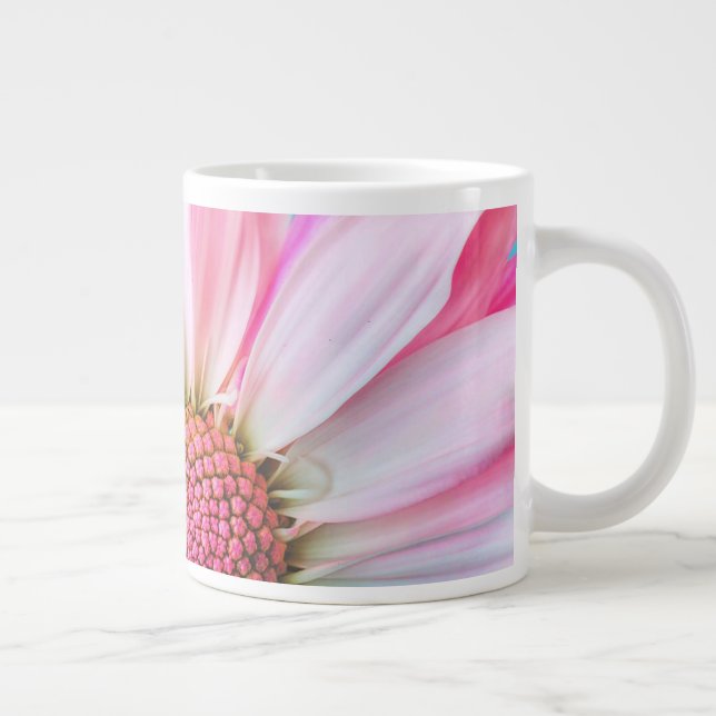 Caneca De Café Grande Daisy Rosa (Direita)