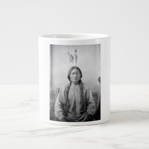 Caneca De Café Grande Dakota Leader Sitting Bull Nação Americana