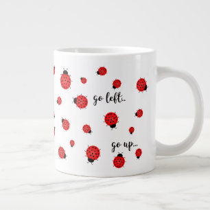 Caneca De Café Grande Damybugs Quando Nada Vai Bem Grande Mug